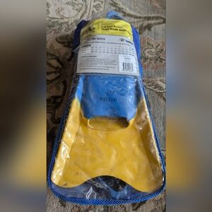 Full foot rubber short blade swim fins